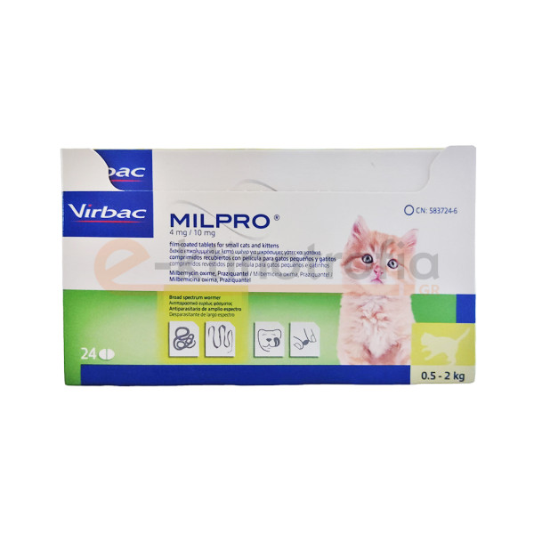 Milpro Cat 4mg/10mg (0,5-2kg)